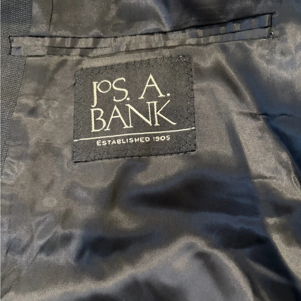 Jos A Bank Executive‎ Collection Charcoal Wool Suit Jacket 41R NWT Tailored Fit